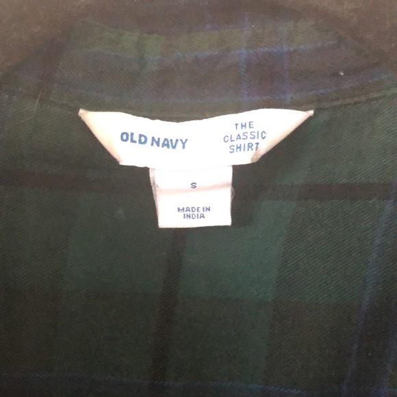 Old Navy Classic Flannel (S) - Picture 3 of 3